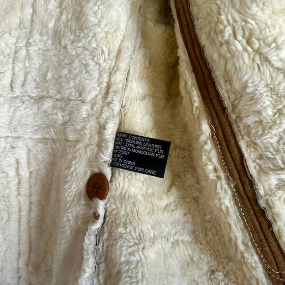 Vintage women’s XOXO Y2K faux fur lined jacket - Picture 5 of 6